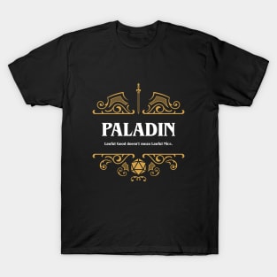 Paladin Class Tabletop RPG Gaming T-Shirt